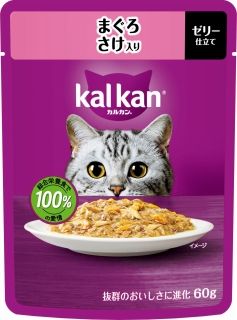 [カルカン]カルカン パウチ まぐろ さけ入り 60g