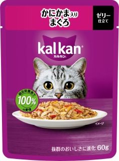 [カルカン]カルカン パウチ かにかま入りまぐろ 60g