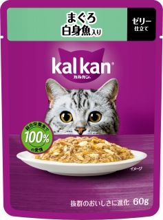 [カルカン]カルカン パウチ まぐろ 白身魚入り 60g