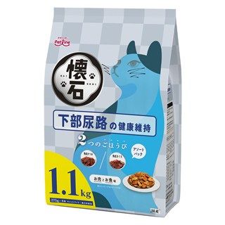 [ペットライン]懐石 2つのごほうび 下部尿路の健康維持 1.1kg(275g×4袋)