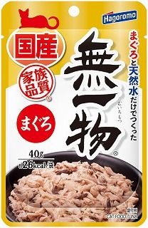 [はごろもフーズ]無一物パウチ まぐろ 40g