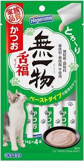 [はごろもフーズ]無一物 舌福 かつお 14g×4本