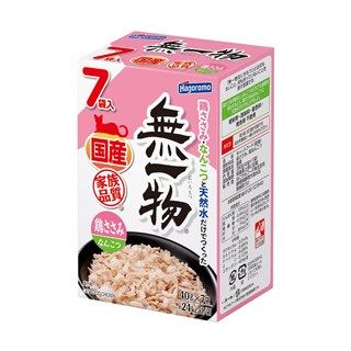[はごろもフーズ]無一物パウチ 鶏ささみ&なんこつ 40g×7個パック
