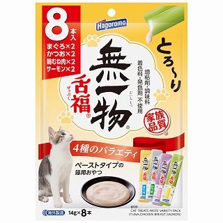 [はごろもフーズ]無一物 舌福 4種のバラエティ 8本 14g×8