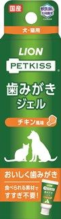 [ライオン]PETKISS 歯みがきジェル チキン風味 40g