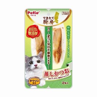 [ペティオ]できたて厨房 キャット 蒸しかつお 2本