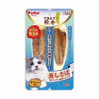 [ペティオ]できたて厨房 キャット 蒸しさば 2本