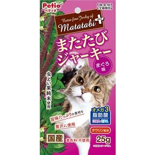 [ペティオ]またたびプラス またたびジャーキー まぐろ味 25g