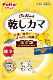[ペティオ]キャットSNACK 乾しカマ お魚と濃厚チーズのふんわり薄削り 20g