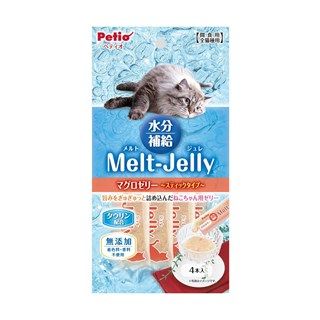 [ペティオ]メルトジュレ 水分補給 マグロゼリー スティックタイプ 4本入