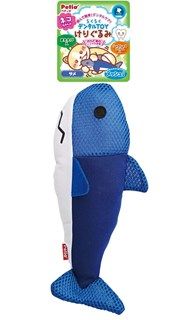 [ペティオ]らくらくデンタルTOY けりぐるみ サメ