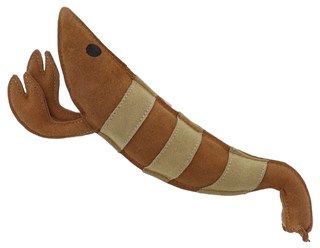 [ペティオ]けりぐるみ タフレザー 最強のエビ
