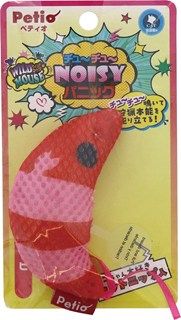 [ペティオ]猫用おもちゃ ワイルドマウス チュ~チュ~NOISYパニック エビ
