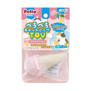 [ペティオ]ぺろぺろキャットニップTOY  アイスクリーム