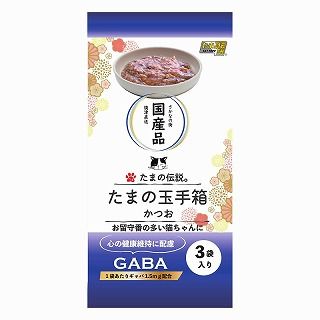 [STIサンヨー]たまの伝説 たまの玉手箱 かつお180g(60g×3)