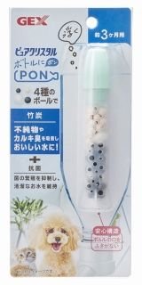 [ジェックス]ピュアクリスタル ボトルにPON 竹炭 3ヶ月