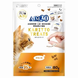 [サンライズ]AIM30 カリッとトリーツ チキン味 80g
