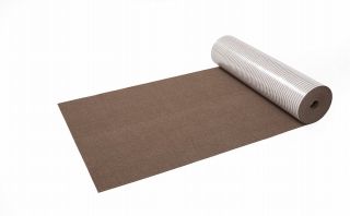 [サンコー]おくだけ吸着ロングマット60×600cm ブラウン