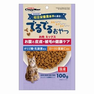 [ドギーマン]でるでるおやつ お腹と皮膚･被毛の健康ケア 100g