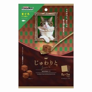 [ドギーマン]じゅわりと おさかなローフ まぐろ かつお節入り 40g(8g×5袋)