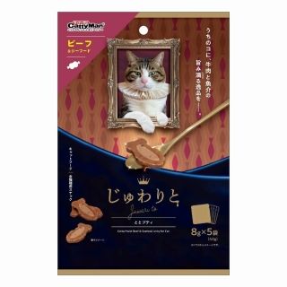 [ドギーマン]じゅわりと ととプティ ビーフ&シーフード 40g(8g×5袋)