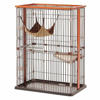 [ボンビアルコン]ウッドワンサークル キャット 2段タイプ