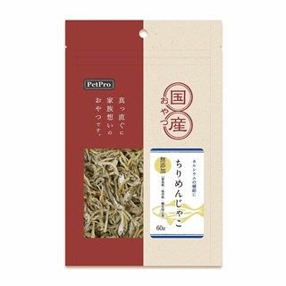 [ペットプロ]ペットプロ 国産おやつ ちりめんじゃこ 60g