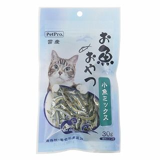 [ペットプロジャパン]ペットプロ 猫用お魚おやつ 小魚ミックス 30g