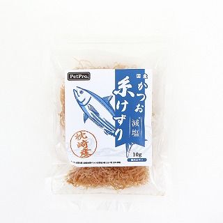 [ペットプロジャパン]ペットプロ 減塩かつお糸けずり 10g