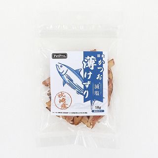 [ペットプロジャパン]ペットプロ 減塩かつお薄けずり 18g