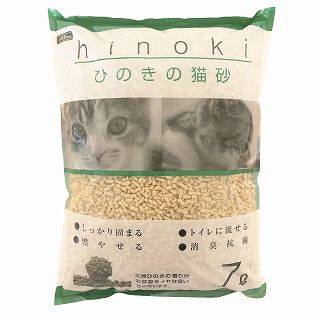 [ペットプロジャパン]ひのきの猫砂 7L