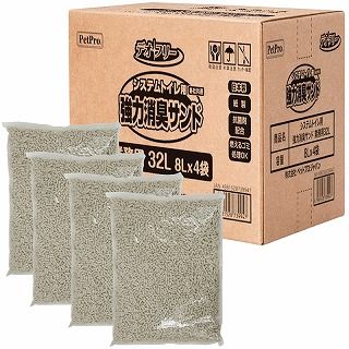 [ペットプロジャパン]ペットプロ システムトイレ用強力消臭サンド 業務用 32L