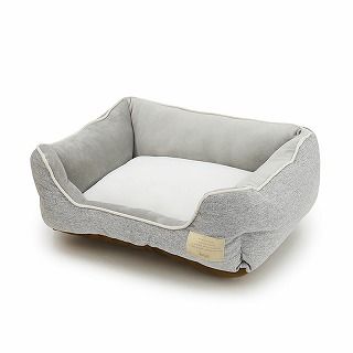 [ペットプロジャパン]Homey オールシーズンスクエアベッド S グレー