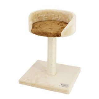 [ペットプロ]ねこがくれ ねこちゃん大好き爪とぎ キャットタワー スタンド