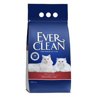 [新東亜交易]エバークリーン 多頭飼い用猫砂(芳香タイプ) 4.2kg
