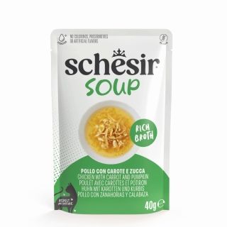 [Schesir]シシア スープ チキンwithキャロットandパンプキン 40g
