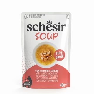 [Schesir]シシア スープ サーモンandキャロット 40g