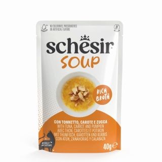 [Schesir]シシア スープ ツナwithキャロットandパンプキン 40g