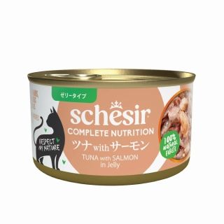 [Schesir]シシア ツナwithサーモン 85g