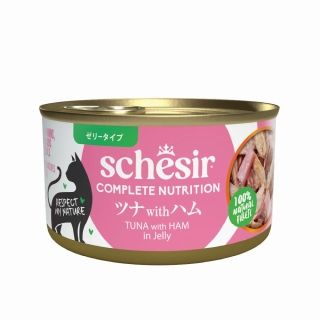 [Schesir]シシア ツナwithハム 85g