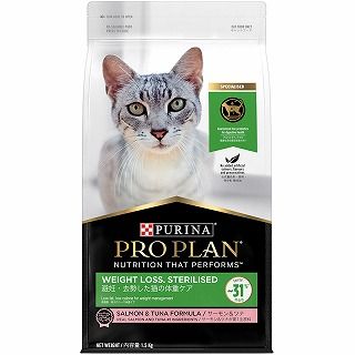 [ネスレ]プロプラン 避妊去勢した猫の体重ケア サーモン&ツナ 1.5kg